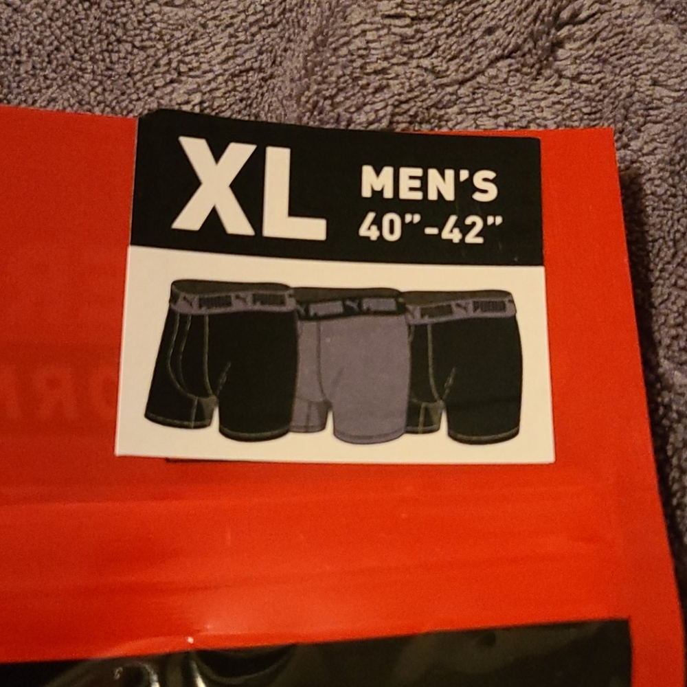 Mens 3Pk of PUMA XL Boxer Briefs NIP - Picture 9 of 13